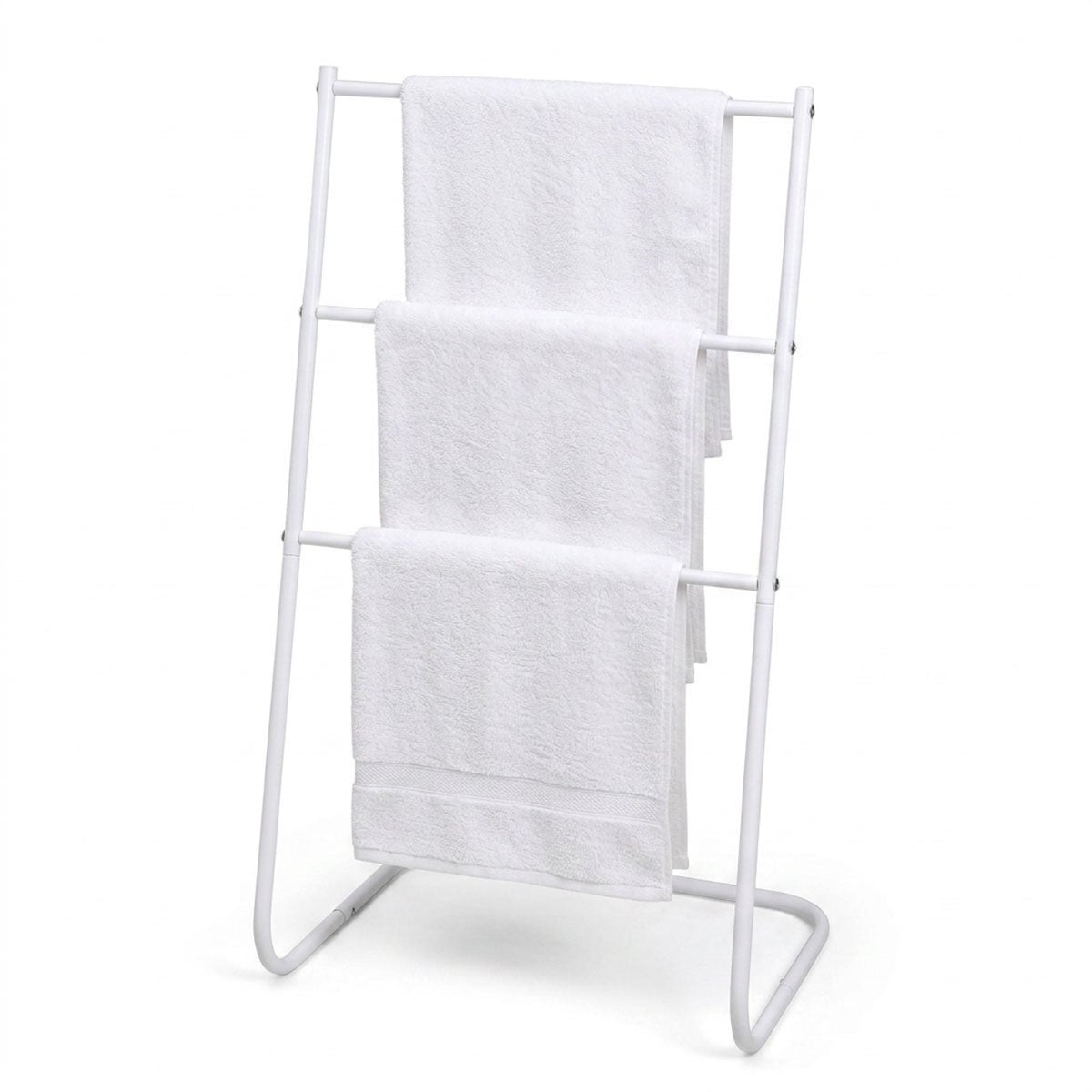 Toallero de 3 brazos blanco