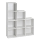 Estanteria Cube Blanca de 2 Baldas de 54x30x24 cm