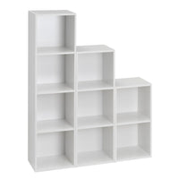 Estanteria Cube Blanca de 2 Baldas de 54x30x24 cm