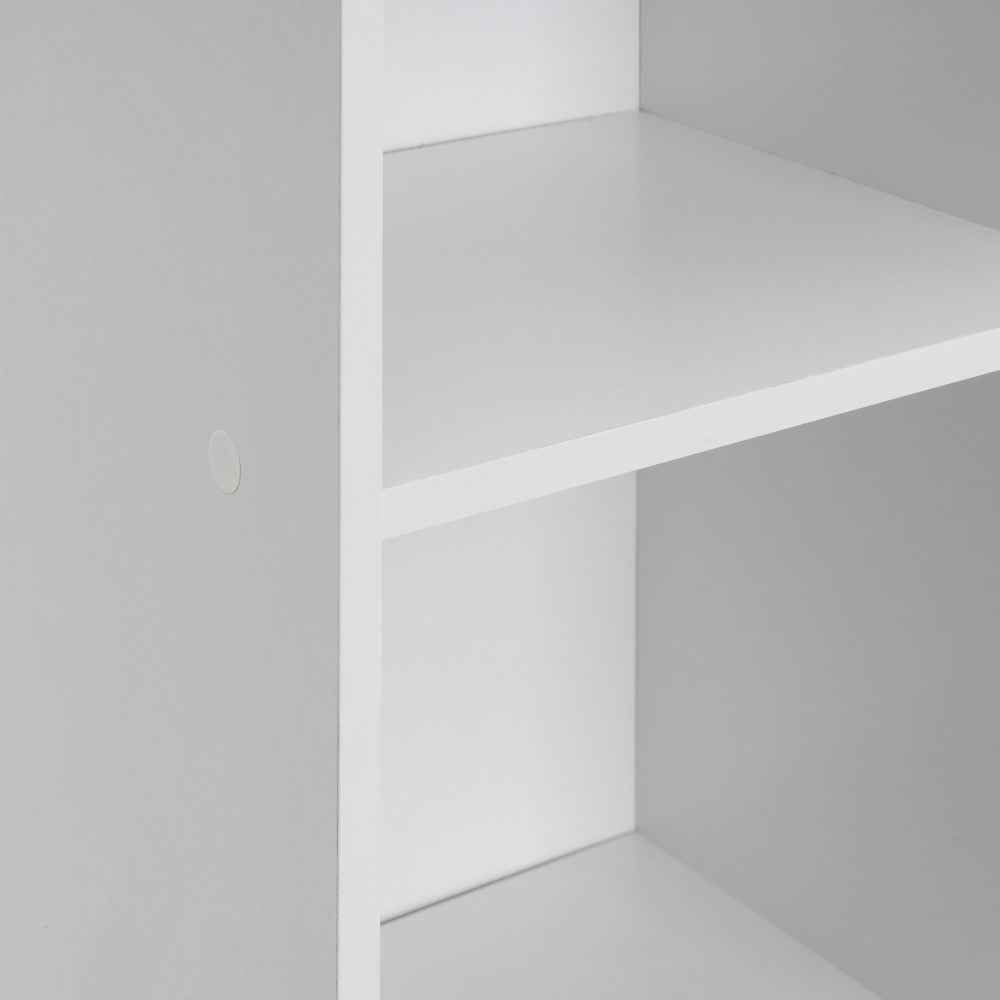 Estantería Cubo blanca 132x30 cm
