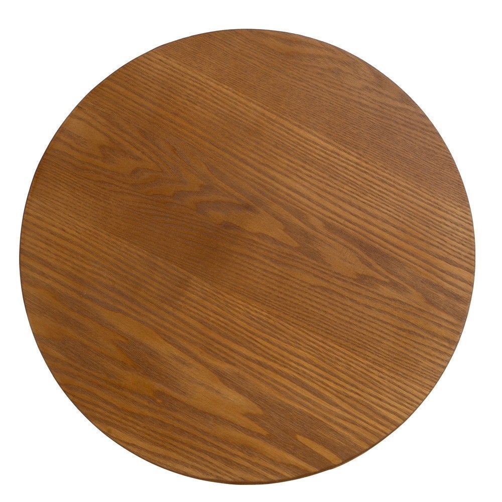 Mesa Lateral em Madeira Laminada de Nogueira 40x40x50 cm