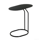 Mesa Auxiliar Lateral Metálica Negra 45x28x49 cm