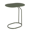 Mesa Auxiliar Lateral Metálica Verde 45x28x49 cm