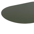 Mesa Auxiliar Lateral Metálica Verde 45x28x49 cm