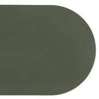 Mesa Auxiliar Lateral Metálica Verde 45x28x49 cm