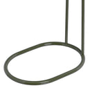 Mesa Auxiliar Lateral Metálica Verde 45x28x49 cm