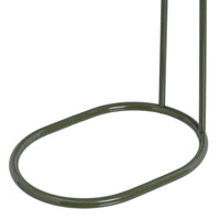 Mesa Auxiliar Lateral Metálica Verde 45x28x49 cm