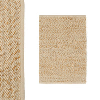 Alfombra de Polialgodon Beige 90x60 cm