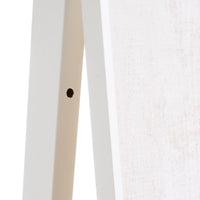 Tapa abatible para cuadro eléctrico marco blanco texto decorativo