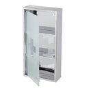 Armario Botiquin de Acero Inoxidable y Cristal 30x12x60 cm