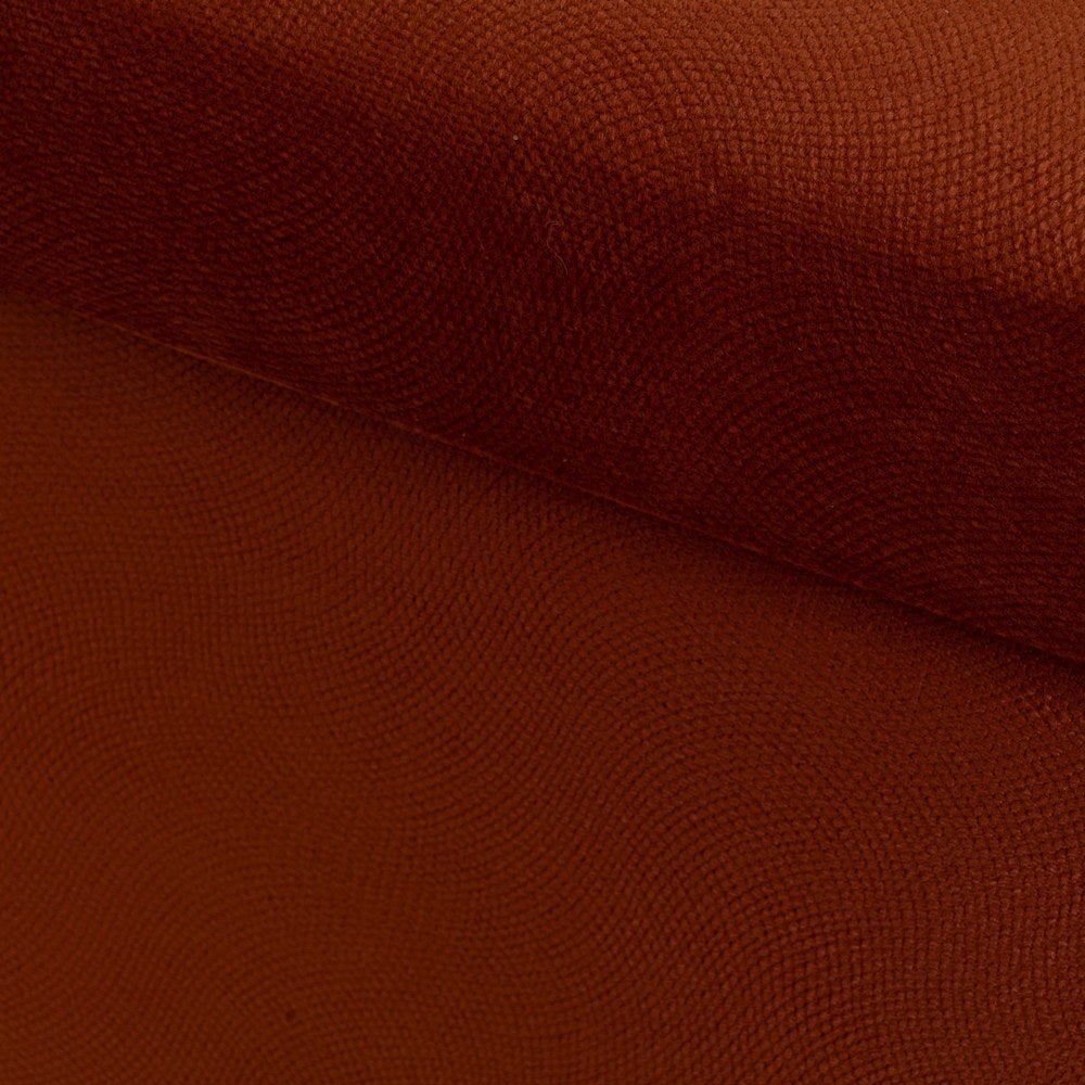 Puf arcón plegable color rojo para almacenaje con tapa de 38x38x38cm