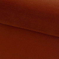 Puf arcón plegable color rojo para almacenaje con tapa de 76x38x38cm