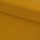 Puf arcón plegable color amarillo para almacenaje con tapa de 38x38x38cm