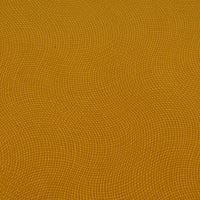 Puf arcón plegable color amarillo para almacenaje con tapa de 38x38x38cm