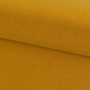 Puf arcón plegable color amarillo para almacenaje con tapa de 76x38x38cm