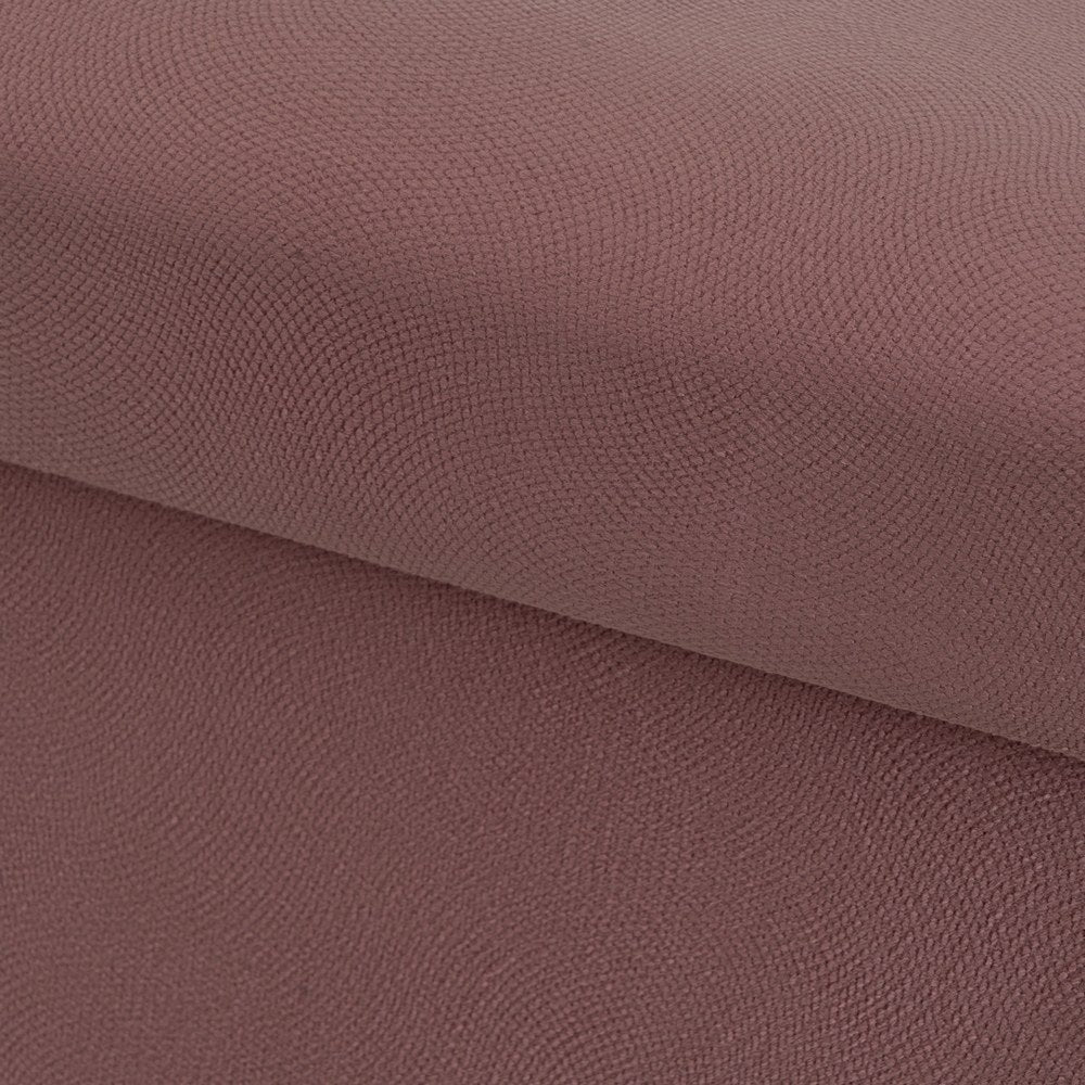 Puf arcón plegable color malva para almacenaje con tapa de 38x38x38cm