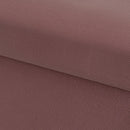 Puf arcón plegable color malva para almacenaje con tapa de 38x38x38cm
