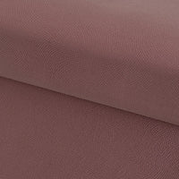 Puf arcón plegable color malva para almacenaje con tapa de 38x38x38cm