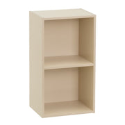 Estantería Mei de 2 baldas beige de 30x24x54 cm en tablero laminado hpl