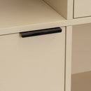 Estanteria Mei con 2 Puertas Beige 60x30x62 cm