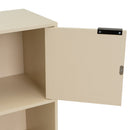 Estanteria Mei con 2 Puertas Beige 60x30x62 cm