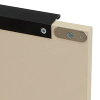 Estanteria Mei con 2 Puertas Beige 59x29x119 cm