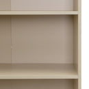 Estanteria Mei con 2 Puertas Beige 59x29x119 cm