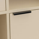 Estanteria Mei con 5 Puertas Beige 89x29x90 cm