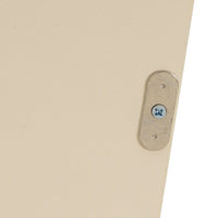 Estanteria Mei con 5 Puertas Beige 89x29x90 cm
