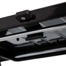 Escalera plegable de 4 peldaños antideslizante negra