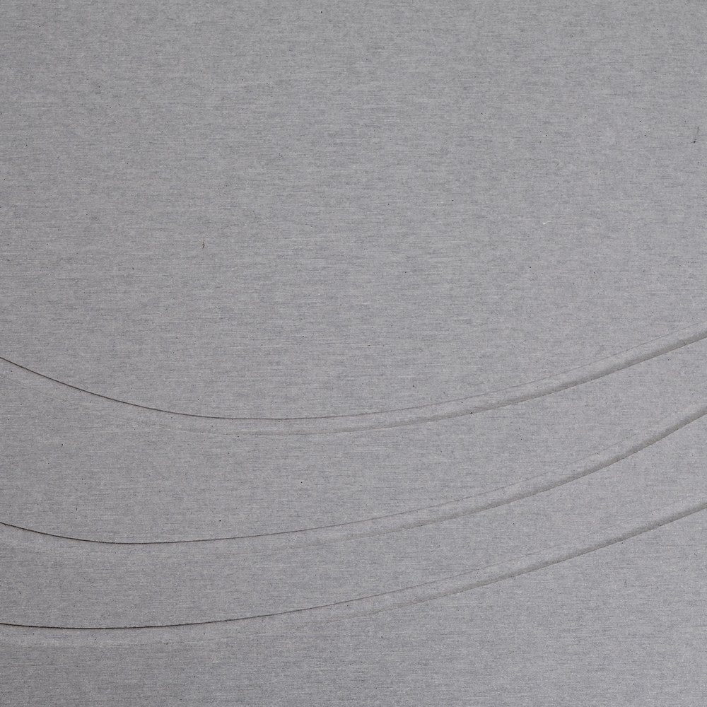 Alfombra de baño de diatomita gris oscuro con ondas de 60x39 cm