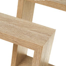 Set de 3 Estantes de Pared Cuadrados Roble Claro 25x25x9 cm