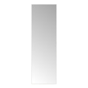 Espelho de parede de corpo inteiro com moldura plástica branca de 45x145 cm
