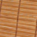 Estor Enrollable de Laminas de Bambú Tostado 160x250 cm