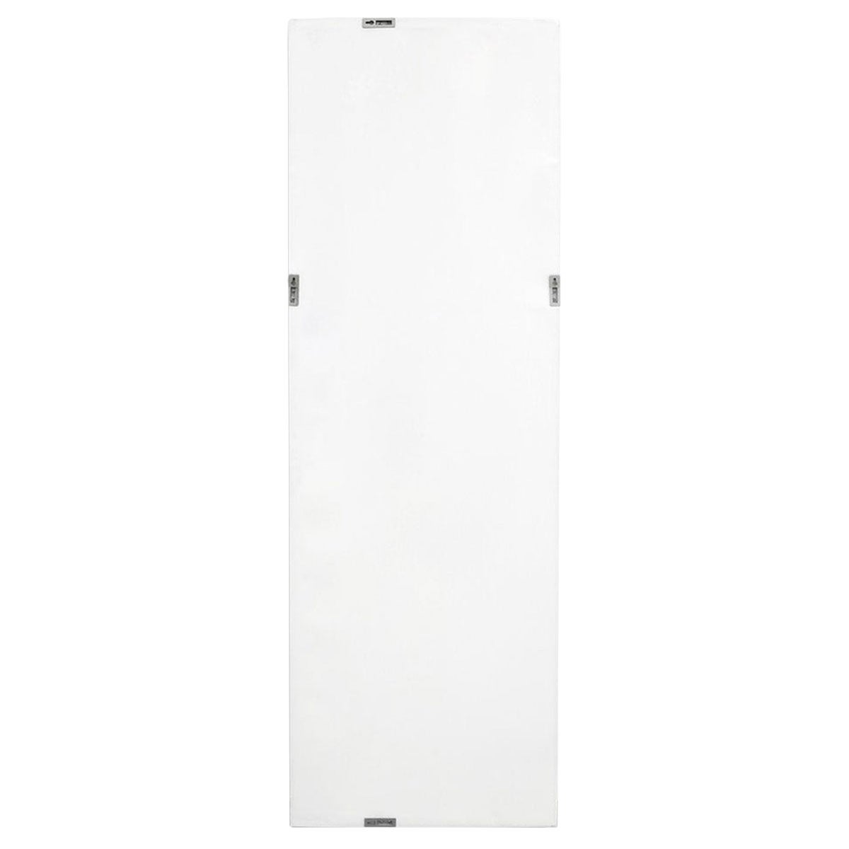 Espejo de pared de cuerpo entero con marco negro de plástico de 46x146 cm