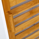 Armario de baí±o de Pared Blanco nórdico de bambíº de 53x30x18 cm -