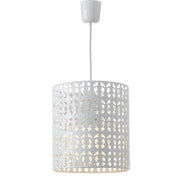 Lámpara de techo árabe blanca de metal para decoración Arabia -