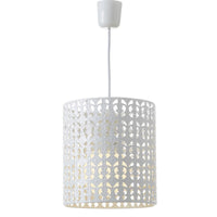 Lámpara de techo árabe blanca de metal para decoración Arabia -